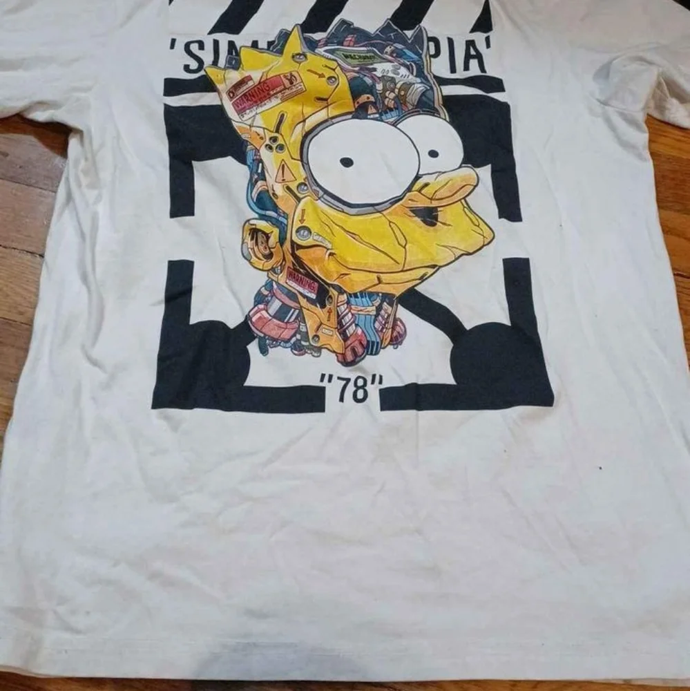 Off-White | Shirts | Offwhite Simpsons Tee | Poshmark